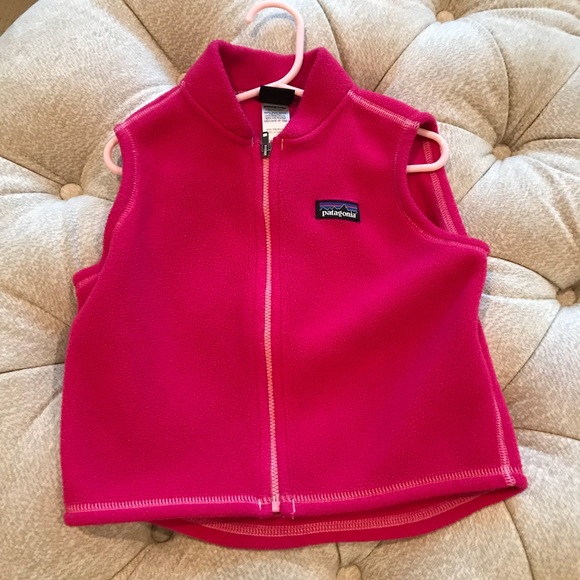 patagonia baby fleece vest